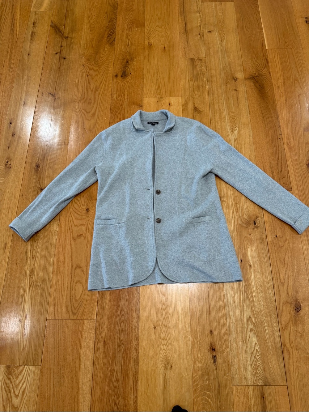 J. Crew Mercantile Light Gray Knit Blazer Jacket